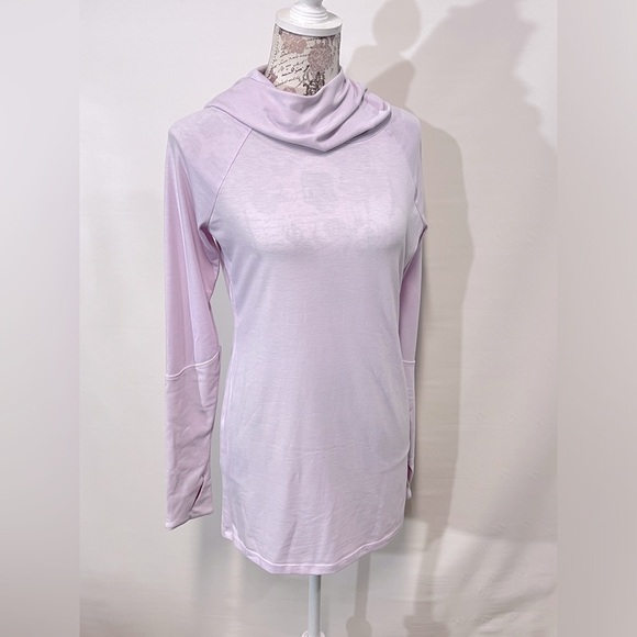 ATHLETA‎ Light lavender cowl neck tunic top size S. - Picture 1 of 13